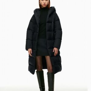 Aritzia Babaton Long Duvet Puffer Coat